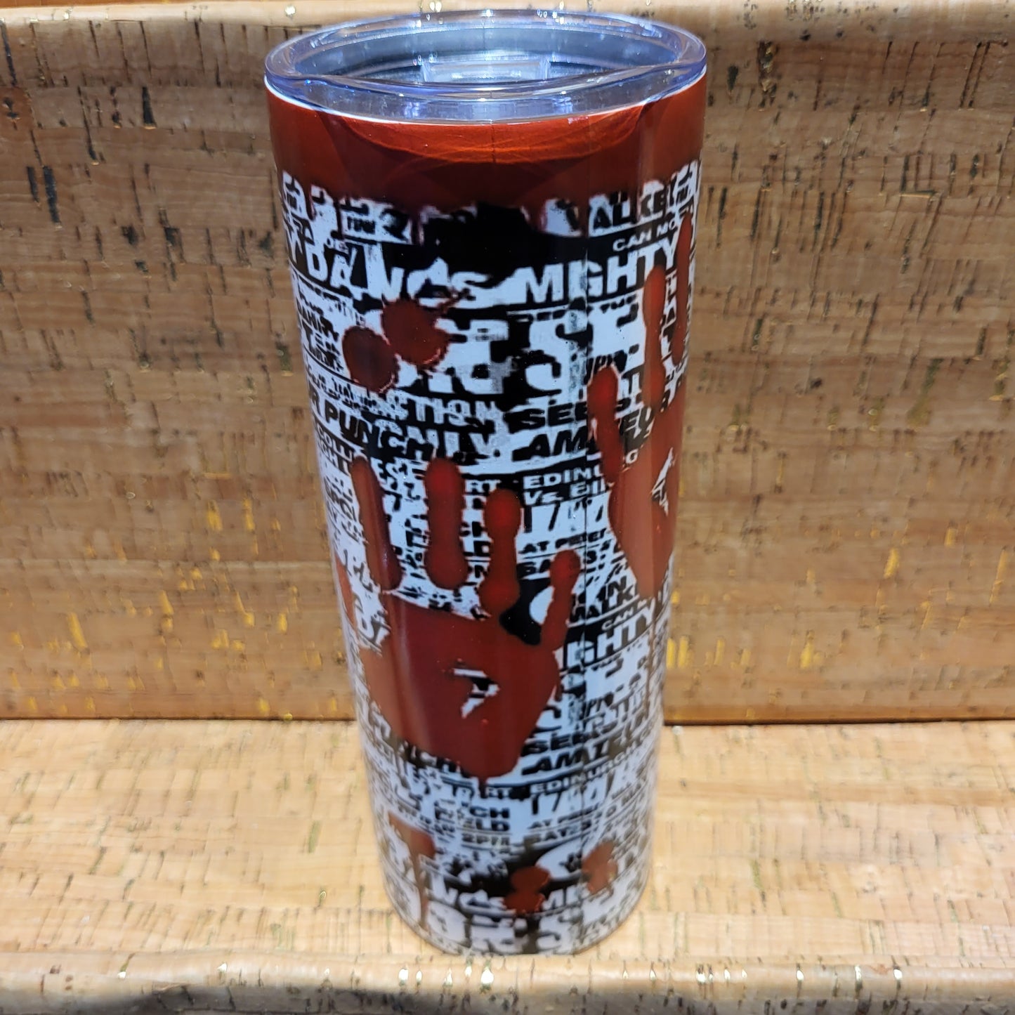 JUST A GIRL WHO LOVES MURDER SHOWS 20 OZ TUMBLER