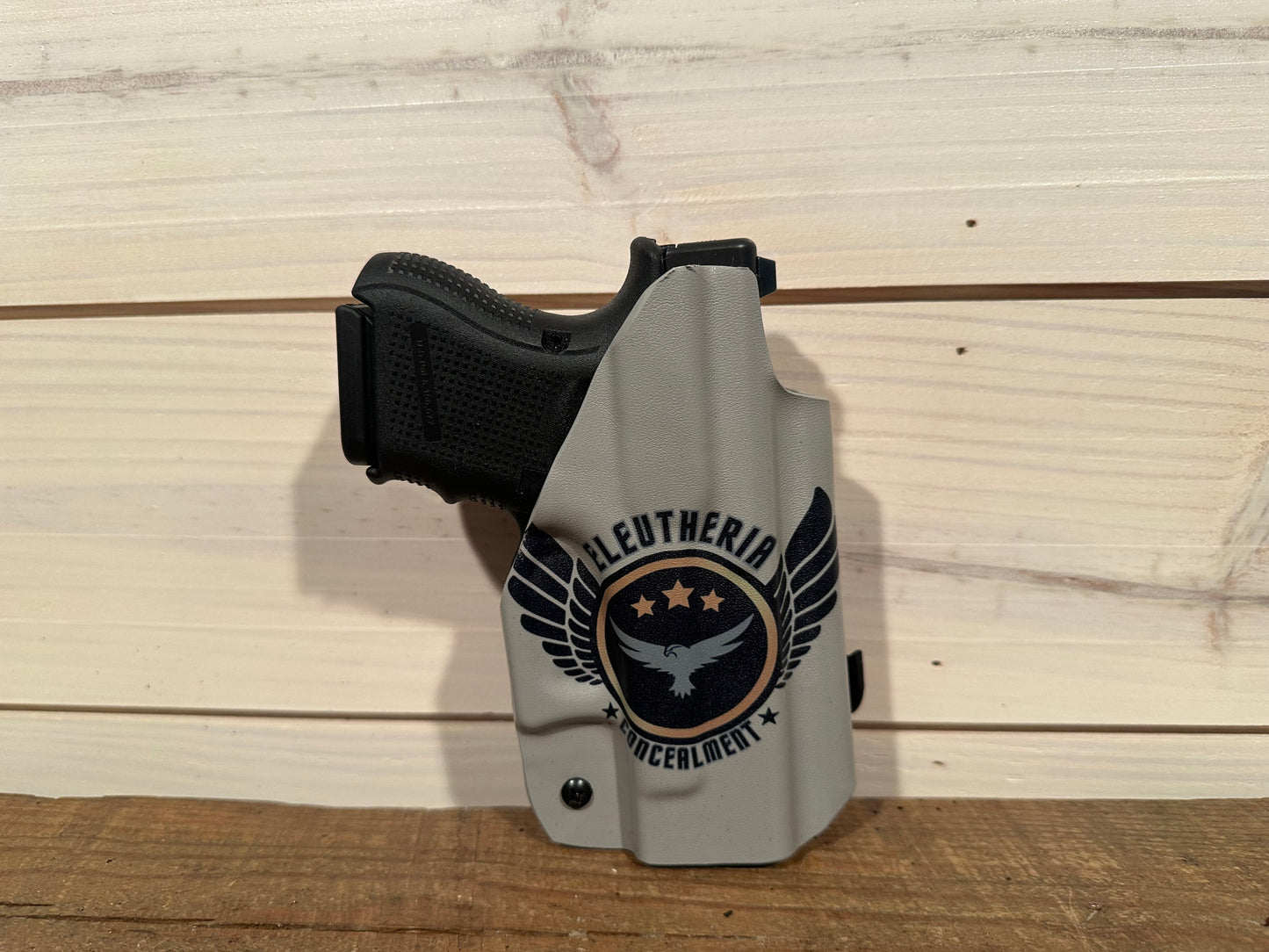 YOUR LOGO OR ELEUTHERIA CONCEALMENT LOGO KYDEX HOLSTER PRINT SPRINGFIELD CZ FN