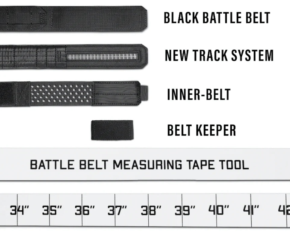 B1 BLACK BATTLE BELT