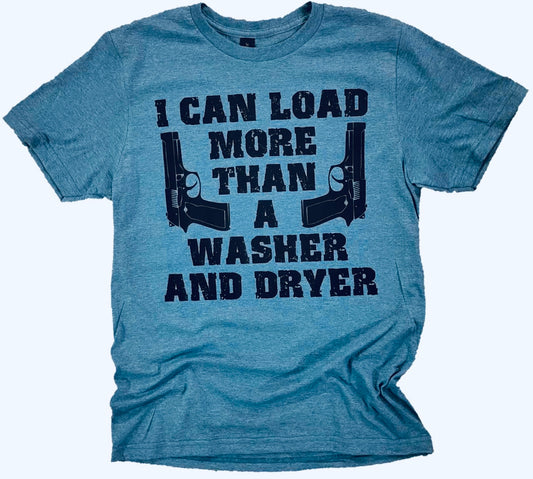 I CAN LOAD MORE THAN A WASHER AND DRYER