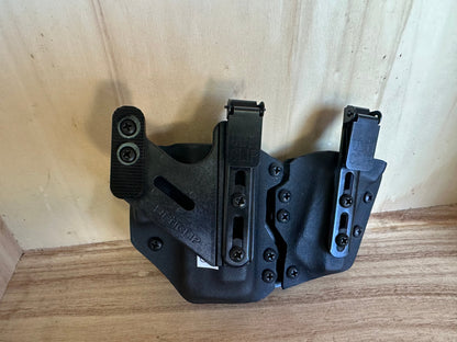 THE LIBERTAS  GLOCK G17/19/22/23/26/27/45 and MAGAZINE CARRIER AIWB- APPENDIX INSIDE THE WAISTBAND