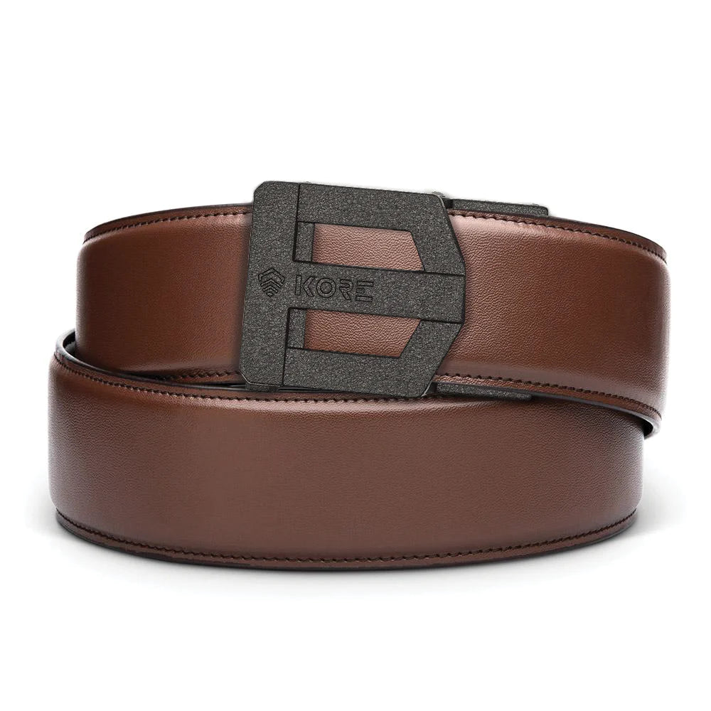 BROWN LEATHER GARRISON BELT 1.75"
G3 BLACK BUCKLE