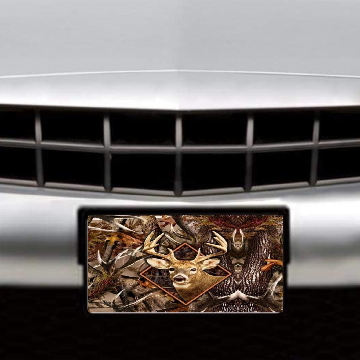 DEER MOUNT VANITY PLATE