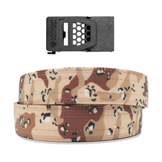 LIMITED EDITION CHOCOLATE CHIP TACTICAL NYLON GUN BELT 1.5"