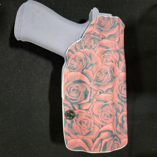 ROSE PATTERN INFUSED KYDEX HOLSTER - INSIDE THE WAISTBAND (IWB)